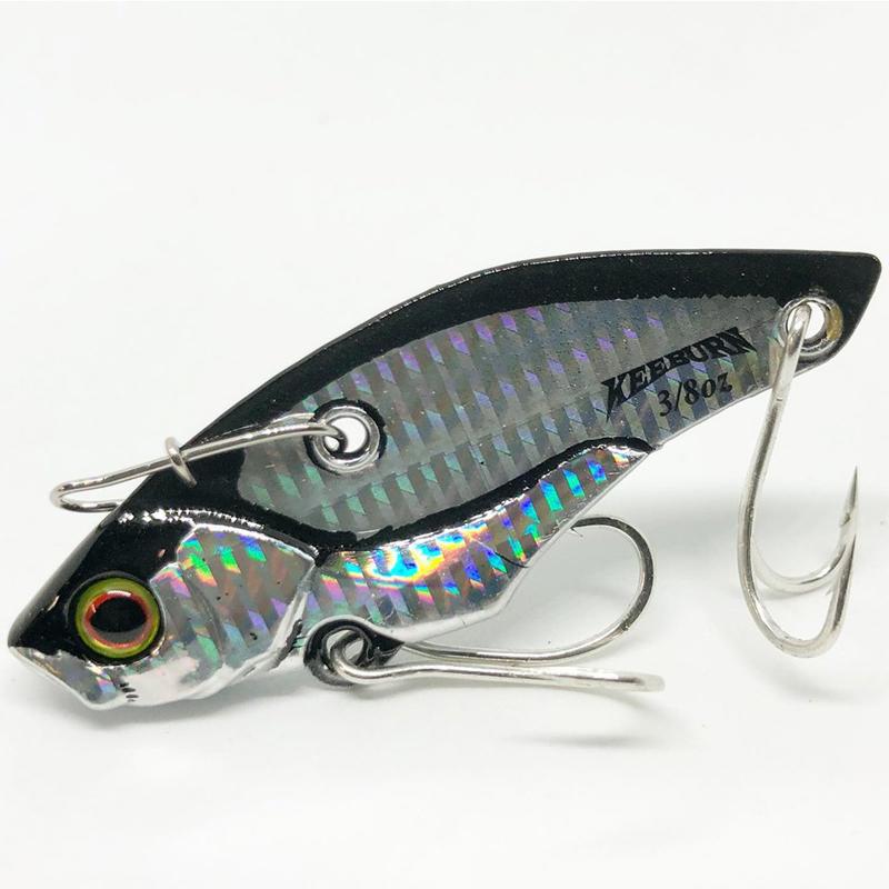 Jackall Keeburn vibration blade - Blueback Chartreuse / 3/8 oz-Blueback Chartreuse / 1/2 oz-Clear Shad / 3/8 oz-Dera Shad / 3/8 oz-Dera Shad / 1/2 oz-HL Bluegill / 3/8 oz-HL Bluegill / 1/2 oz-HL Gold & Black / 3/8 oz-HL Gold & Black / 1/2 oz-HL Lime Gold / 3/8 oz - Carolina Fishing Tackle LLC
