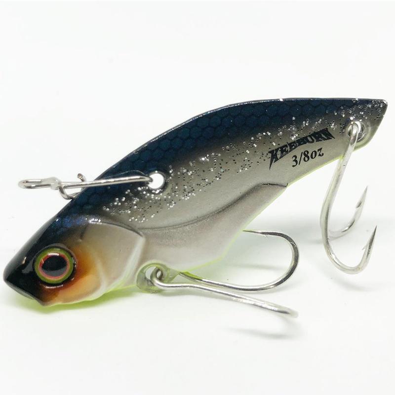 Jackall Keeburn vibration blade - Blueback Chartreuse / 3/8 oz-Blueback Chartreuse / 1/2 oz-Clear Shad / 3/8 oz-Dera Shad / 3/8 oz-Dera Shad / 1/2 oz-HL Bluegill / 3/8 oz-HL Bluegill / 1/2 oz-HL Gold &amp; Black / 3/8 oz-HL Gold &amp; Black / 1/2 oz-HL Lime Gold / 3/8 oz - Carolina Fishing Tackle LLC