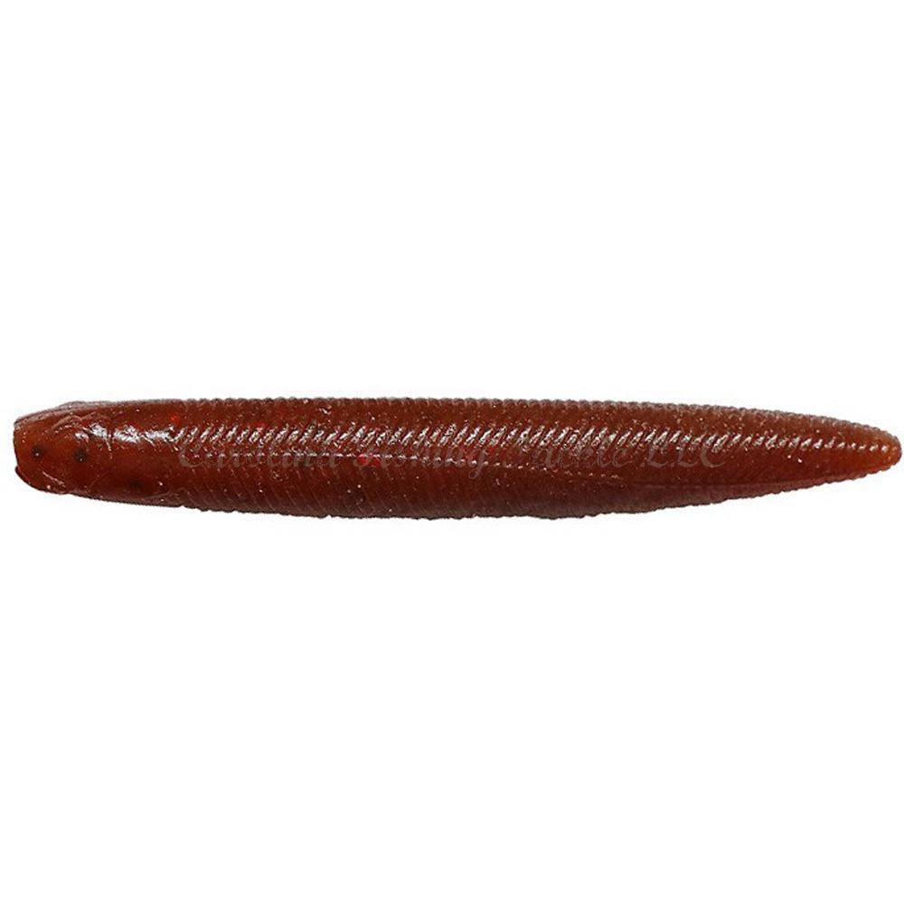 Jackall Lures 3” Yammy Fish 7pk NED Worm - Golden Shad-Melon Copper-BM Shiner-Green Pumpkin Fish-Red Cola-Oxblood - Carolina Fishing Tackle LLC