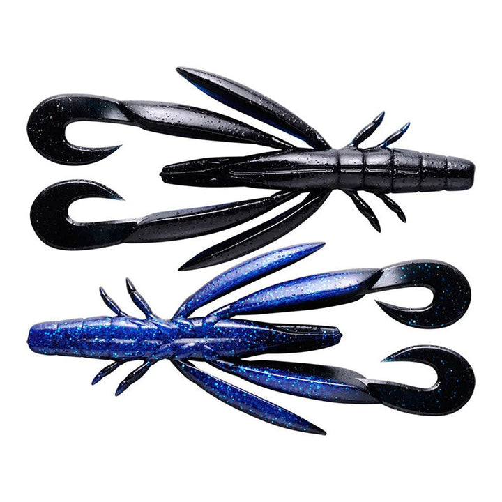 Jackall Lures Chunk Craw Creature Baits 5pk - Black Blue / 3.5 in-Green Pumpkin/Chartreuse / 3.5 in-JL Craw / 3.5 in-JL Craw / 4 in-SG Craw / 3.5 in-Southern Delight / 3.5 in - Carolina Fishing Tackle LLC
