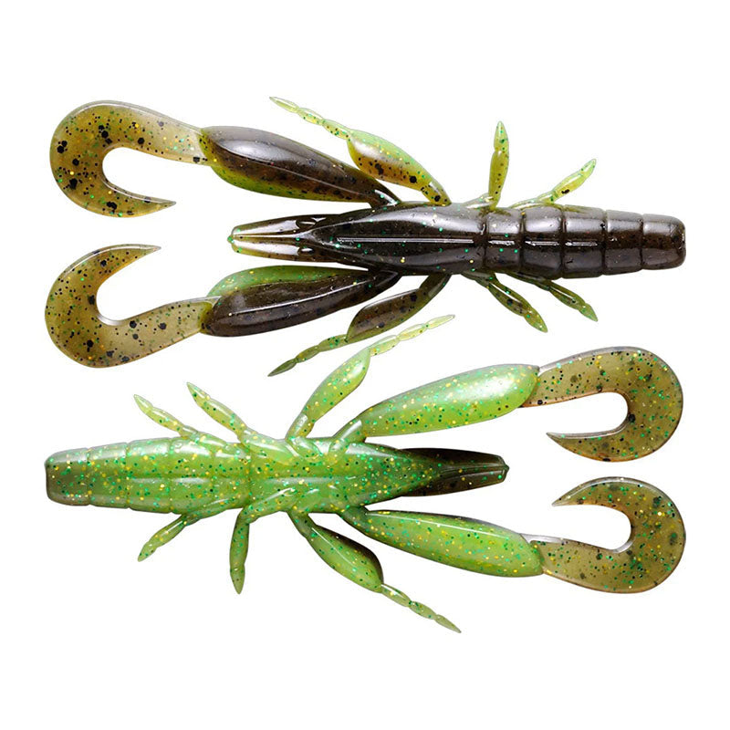 Jackall Lures Chunk Craw Creature Baits 5pk - Black Blue / 3.5 in-Green Pumpkin/Chartreuse / 3.5 in-JL Craw / 3.5 in-JL Craw / 4 in-SG Craw / 3.5 in-Southern Delight / 3.5 in - Carolina Fishing Tackle LLC
