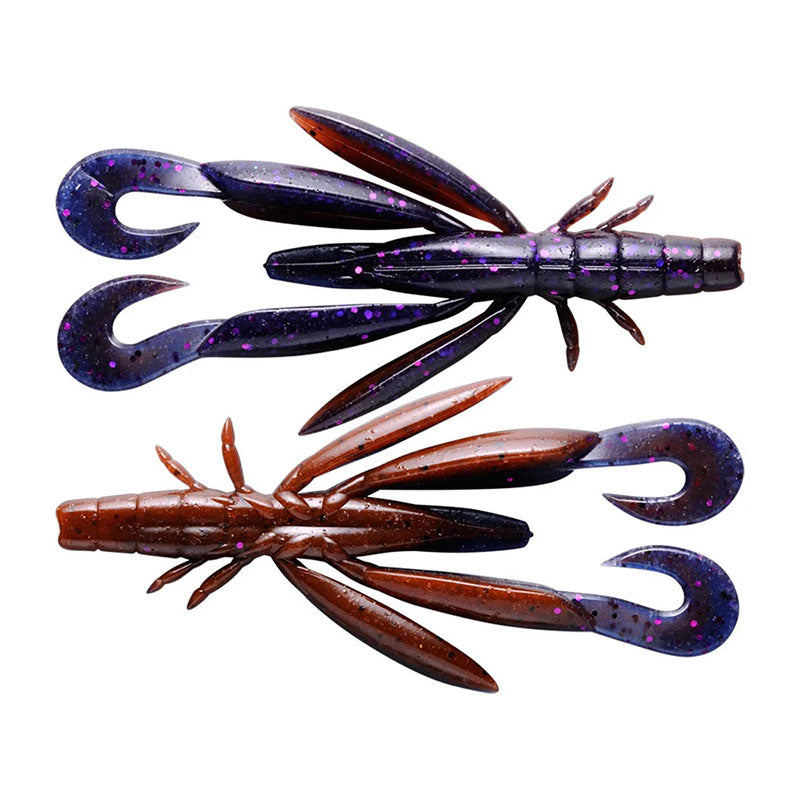 Jackall Lures Chunk Craw Creature Baits 5pk - Black Blue / 3.5 in-Green Pumpkin/Chartreuse / 3.5 in-JL Craw / 3.5 in-JL Craw / 4 in-SG Craw / 3.5 in-Southern Delight / 3.5 in - Carolina Fishing Tackle LLC