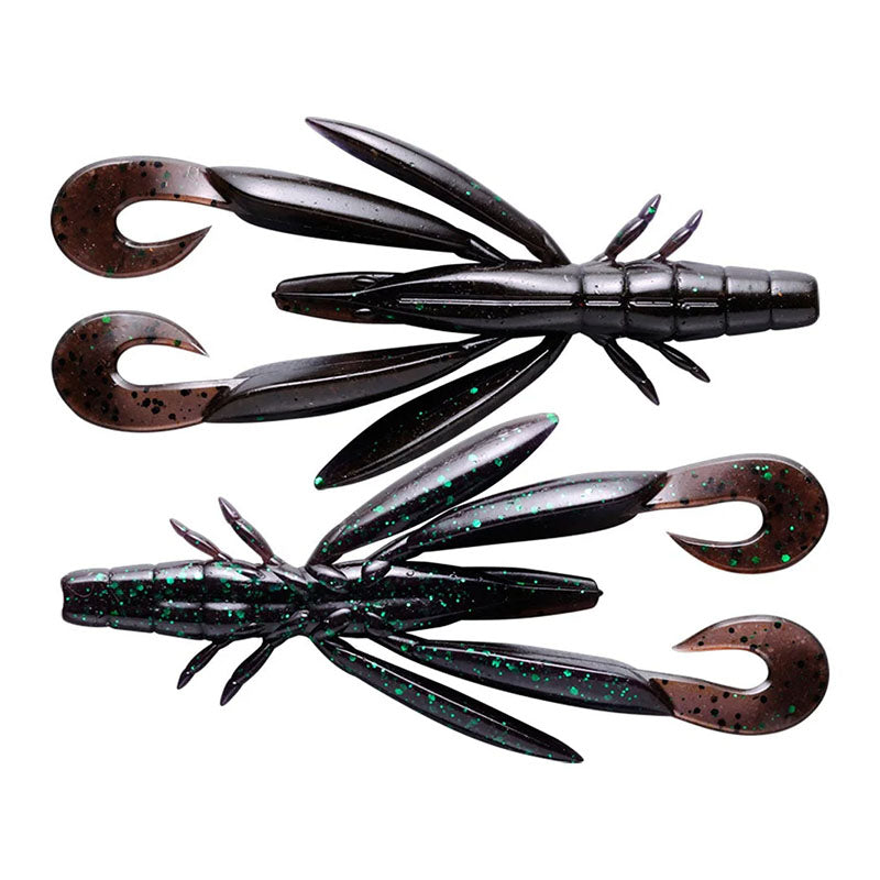 Jackall Lures Chunk Craw Creature Baits 5pk - Black Blue / 3.5 in-Green Pumpkin/Chartreuse / 3.5 in-JL Craw / 3.5 in-JL Craw / 4 in-SG Craw / 3.5 in-Southern Delight / 3.5 in - Carolina Fishing Tackle LLC