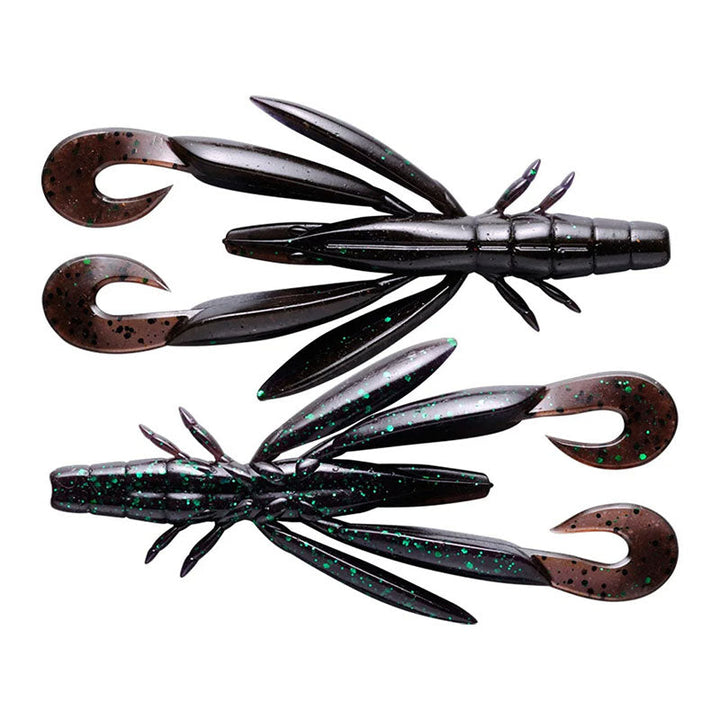 Jackall Lures Chunk Craw Creature Baits 5pk - Black Blue / 3.5 in-Green Pumpkin/Chartreuse / 3.5 in-JL Craw / 3.5 in-JL Craw / 4 in-SG Craw / 3.5 in-Southern Delight / 3.5 in - Carolina Fishing Tackle LLC
