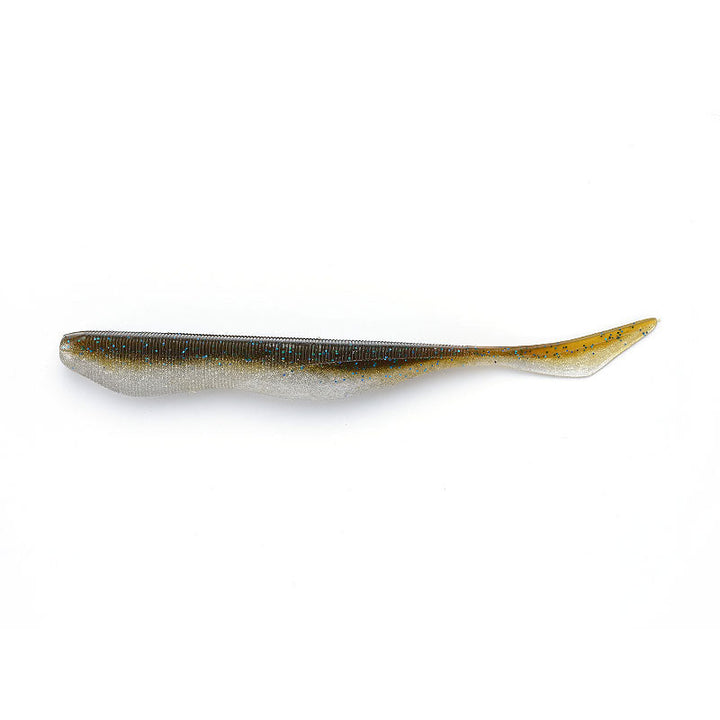 Juster 5" Stick 5pk Minnow Type Soft Baits - #3 Black Blue Flakes-#13 Koayu-#15 Golden Shiner-#29 Hass-#31 Sakura Blue-#48 Blue Jaco-#51 Wild Shrimp Blue-#62 Crazy Chart-#78 Electric Shad - Carolina Fishing Tackle LLC