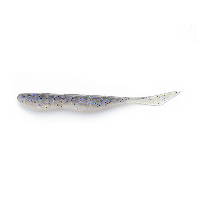 Juster 5" Stick 5pk Minnow Type Soft Baits - #3 Black Blue Flakes-#13 Koayu-#15 Golden Shiner-#29 Hass-#31 Sakura Blue-#48 Blue Jaco-#51 Wild Shrimp Blue-#62 Crazy Chart-#78 Electric Shad - Carolina Fishing Tackle LLC