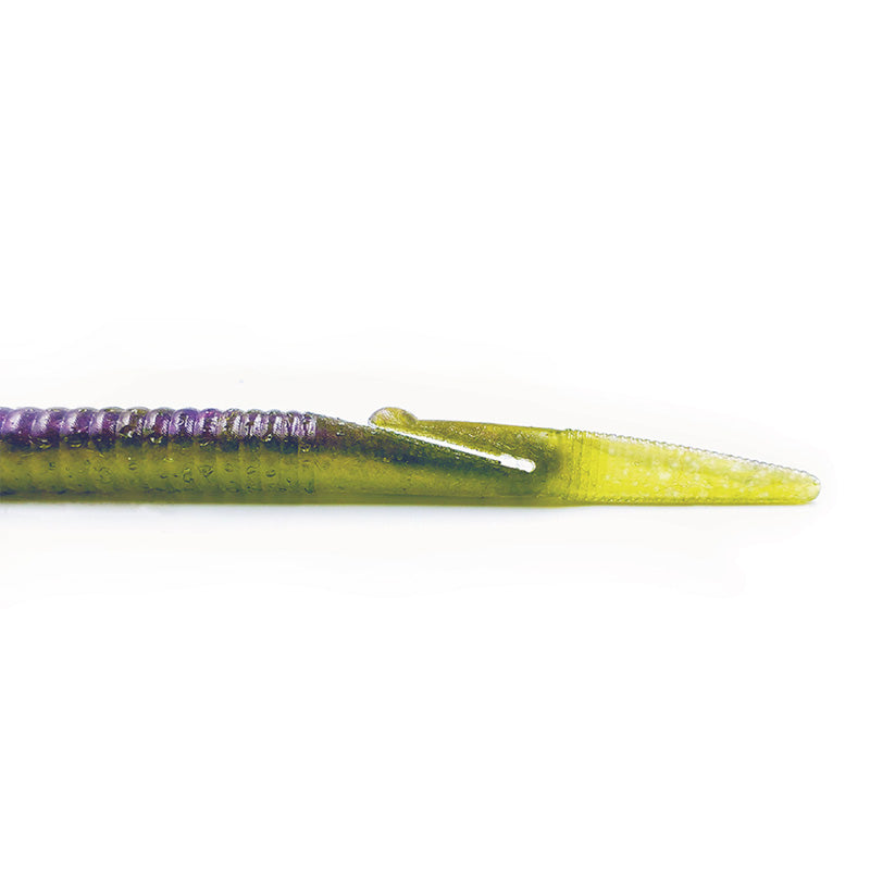 KAESU 4.7” Kirikake Worm 9pk - #01 Worm-#02 Shrimp-#03 Scuppernong-#04 Grepin Blue Flake Pepper-#07 Purple Winny-#08 Cinnamon Blue Flake-#09 Candy Shrimp-#10 Electric Shad-#11 Black Shrimp Miso - Carolina Fishing Tackle LLC