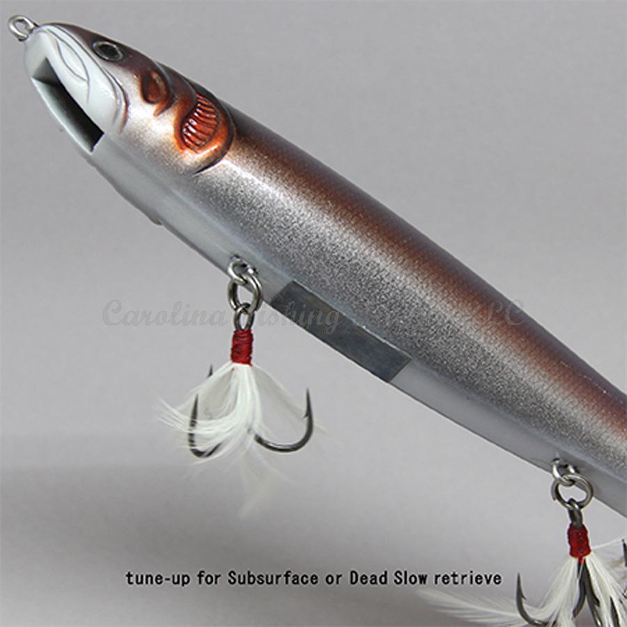 Kaesu Masamune Straight Swim - Ayu-White Fang-Purple Haze - Carolina Fishing Tackle LLC