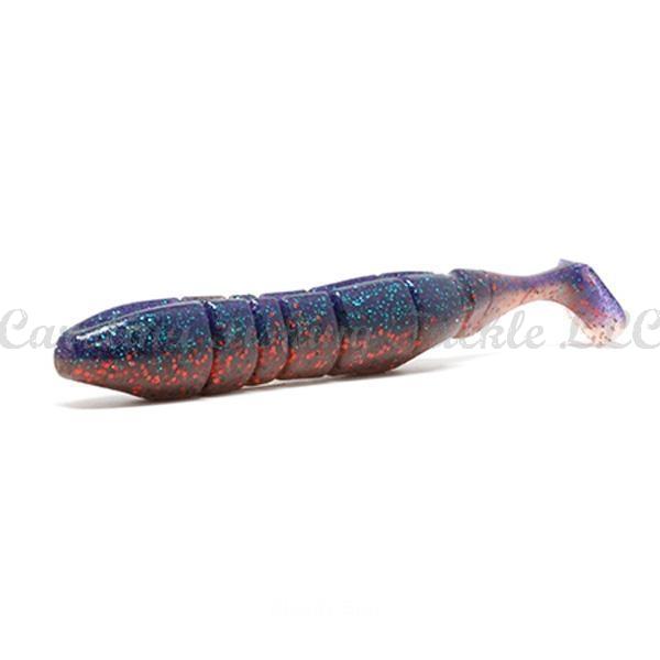 Kaesu Tora 6.5” Swimbait 5pk - #01 Watermelon Seed-#02 Green Pumpkin-#03 Black-#04 Arkansas Shiner-#05 Bluegill-#06 Green Pumpkin Chart-#07 Rusty Shad-#08 Dual Watermelon-#09 Dual Scuppernong-#10 Bloody Blue - Carolina Fishing Tackle LLC