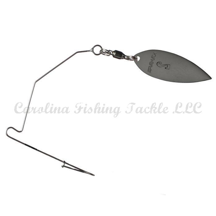 Kahara KJ Jig Spinner #2 (Willow) 1pk - Copper - Carolina Fishing Tackle LLC