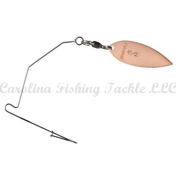 Kahara KJ Jig Spinner #2 (Willow) 1pk - Copper - Carolina Fishing Tackle LLC