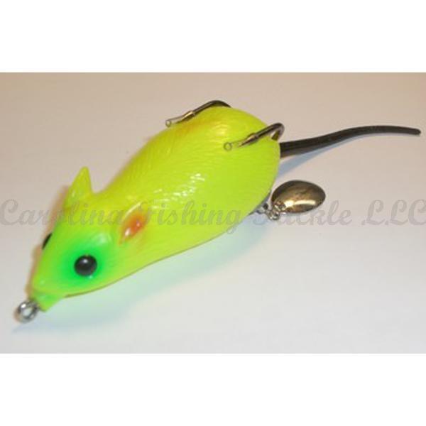 Kahara Rat'n Rats - LS#08 Matte Chartreuse-LS#09 Brown Striped-LS#10 Raider Rat-LS#12 Sexy Rat - Carolina Fishing Tackle LLC
