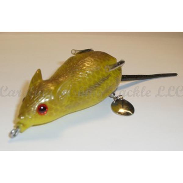 Kahara Rat'n Rats - LS#08 Matte Chartreuse-LS#09 Brown Striped-LS#10 Raider Rat-LS#12 Sexy Rat - Carolina Fishing Tackle LLC