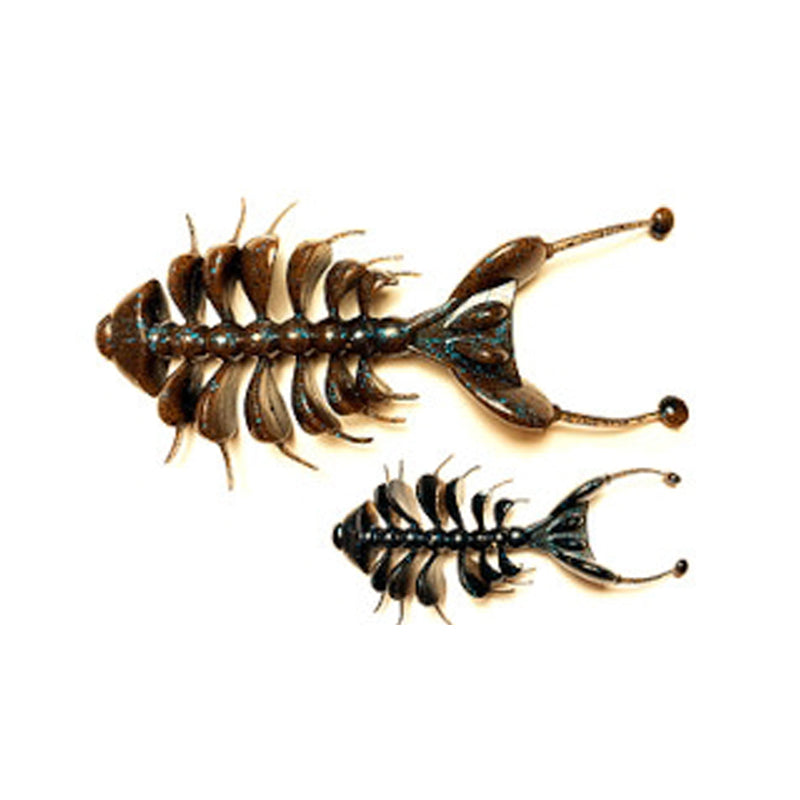 Kasumi Design 2.5” Dancing Bone Doctor 7pk - #KD30 Solid Black - Carolina Fishing Tackle LLC