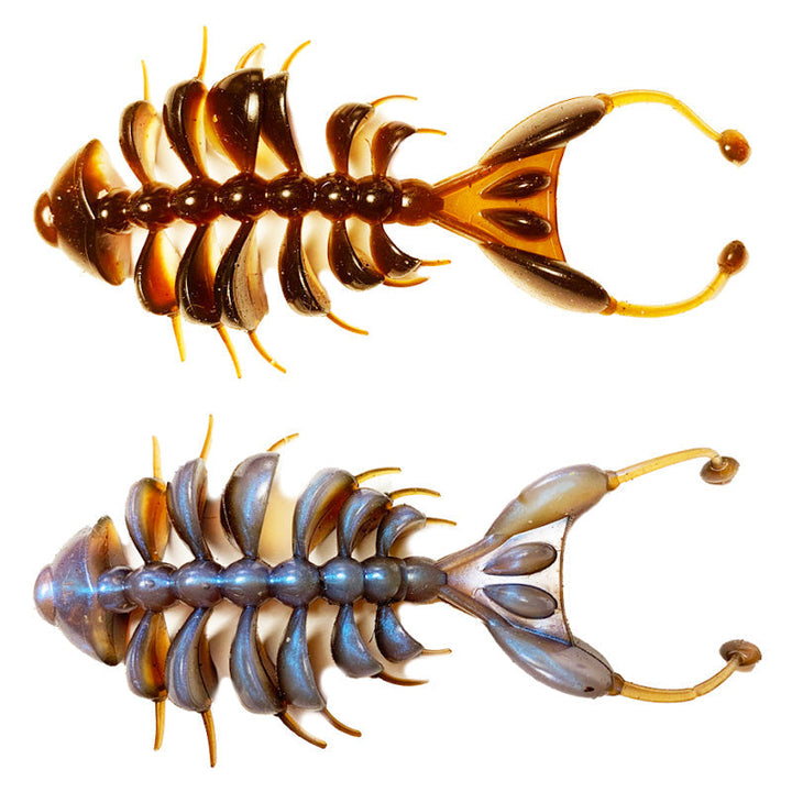Kasumi Design 2.5” Dancing Bone Doctor 7pk - #KD30 Solid Black - Carolina Fishing Tackle LLC