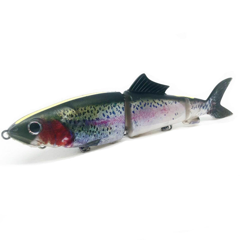 Kasumi Design AYU ACLONE 180 Slow Sinking Swimbait - #KDW02 Tiger Trout-#KDW06 Clear Chartreuse-#KDW10 Blueback Chartreuse-#KDW11 Rainbow Shiner-#KDW12 Carp-#KDW13 Ochi Ayu-#KDW16 Amago (Brown Trout)-#KDW20 Ichiki Black-#BU102 Natural Hasu-#BU103 Natural Bait - Carolina Fishing Tackle LLC