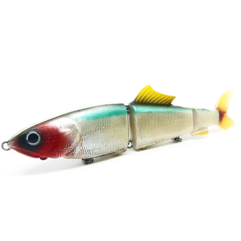 Kasumi Design AYU ACLONE 180 Slow Sinking Swimbait - #KDW02 Tiger Trout-#KDW06 Clear Chartreuse-#KDW10 Blueback Chartreuse-#KDW11 Rainbow Shiner-#KDW12 Carp-#KDW13 Ochi Ayu-#KDW16 Amago (Brown Trout)-#KDW20 Ichiki Black-#BU102 Natural Hasu-#BU103 Natural Bait - Carolina Fishing Tackle LLC