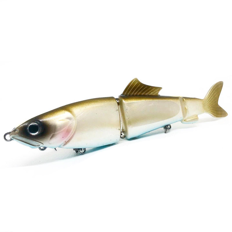 Kasumi Design AYU ACLONE 180 Slow Sinking Swimbait - #KDW02 Tiger Trout-#KDW06 Clear Chartreuse-#KDW10 Blueback Chartreuse-#KDW11 Rainbow Shiner-#KDW12 Carp-#KDW13 Ochi Ayu-#KDW16 Amago (Brown Trout)-#KDW20 Ichiki Black-#BU102 Natural Hasu-#BU103 Natural Bait - Carolina Fishing Tackle LLC