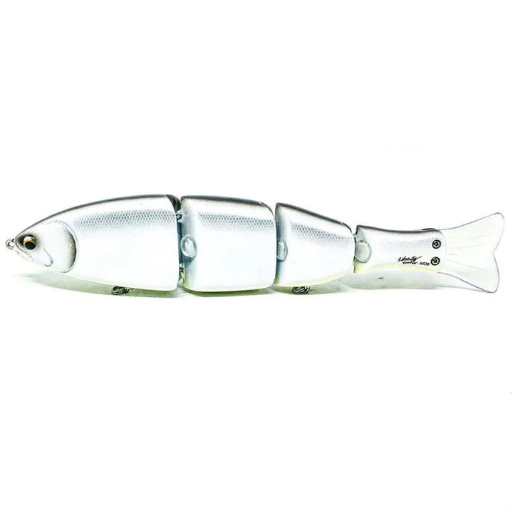 LibertyWorks OUTRAGE Swimbaits - Blue Hasu-Rainbow Trout-White Base - Carolina Fishing Tackle LLC