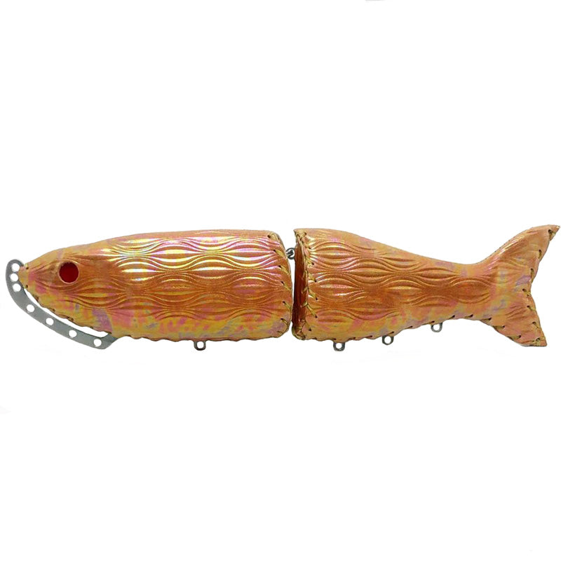 Manifold Detail Works 2020 PATIINO Swimbait (YUGO Frame) - Metallic Rainbow-Orange Rainbow-Metallic Blue - Carolina Fishing Tackle LLC
