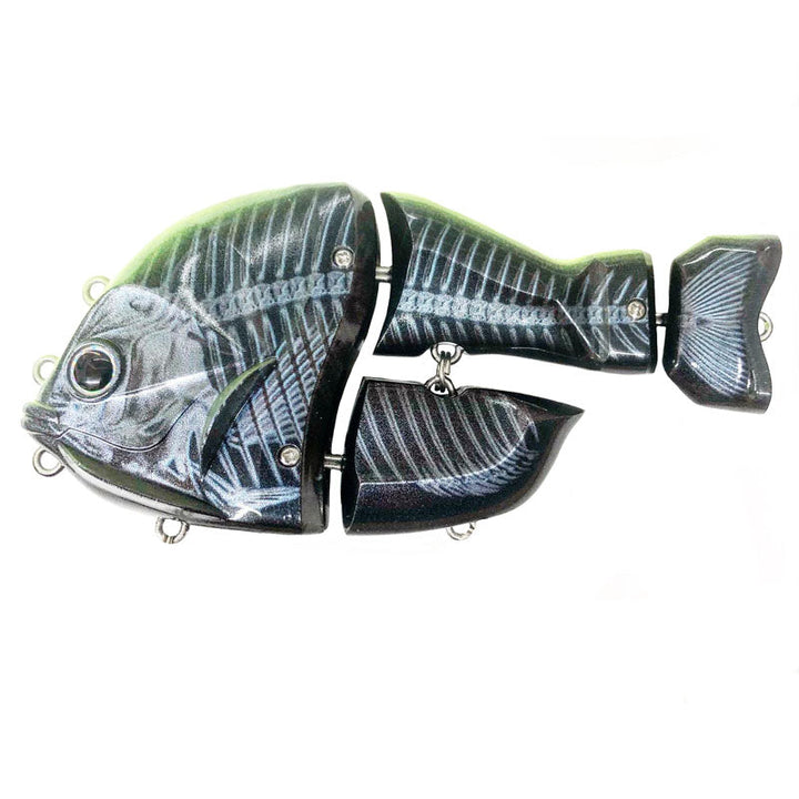 Manifold Detail Works Castellanon Swimbaits - #002 Perch Green Clear-#004 Perch Red Clear-#006 Perch Blue Clear-#008 X-Ray Black-#010 X-Ray Gold-#011 XSL X-Ray Silver-#024 Real Rainbow Trout Silver Powder-#027 Herring Silver Powder-#032 Silver Black-Green/Silver Flake - Carolina Fishing Tackle LLC