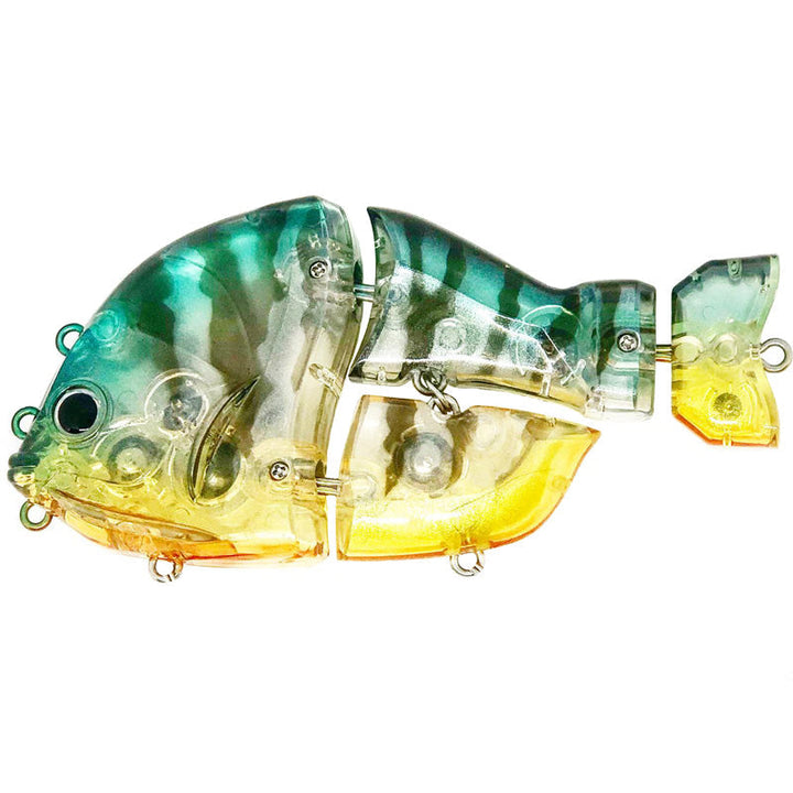Manifold Detail Works Castellanon Swimbaits - #002 Perch Green Clear-#004 Perch Red Clear-#006 Perch Blue Clear-#008 X-Ray Black-#010 X-Ray Gold-#011 XSL X-Ray Silver-#024 Real Rainbow Trout Silver Powder-#027 Herring Silver Powder-#032 Silver Black-Green/Silver Flake - Carolina Fishing Tackle LLC