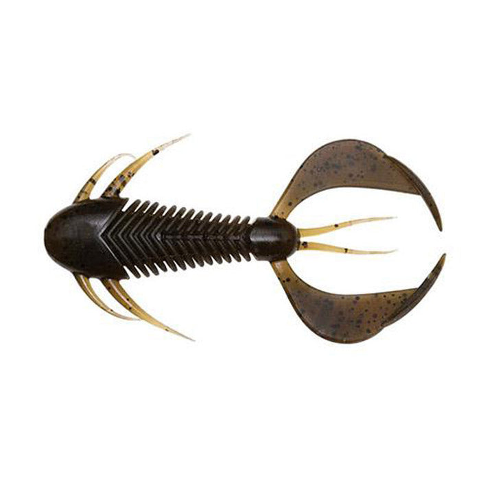 Megabass 3" Rock Hog Creature Bait (6pk) - Orange Back Chart-Ebimiso Red Flake-Clear Orange/Rainbow Flake-Moebi-Solid Red-Black Back Clear Red - Carolina Fishing Tackle LLC