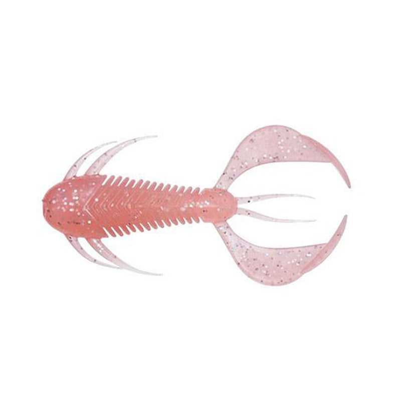 Megabass 3" Rock Hog Creature Bait (6pk) - Orange Back Chart-Ebimiso Red Flake-Clear Orange/Rainbow Flake-Moebi-Solid Red-Black Back Clear Red - Carolina Fishing Tackle LLC