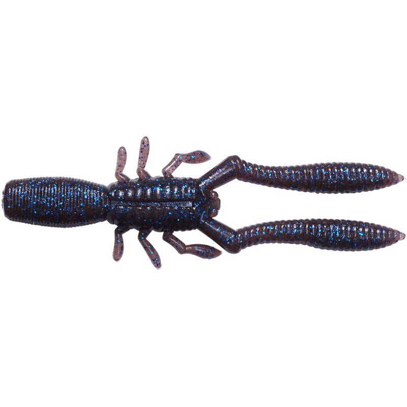 Megabass 4” Bottle Shrimp (6pk) - Ebimiso RF-Kasumi Green Flake-Cinnamon Blue Flake-Light Watermelon-Root Beer / Green &amp; Black Flake-Scuppernong / Blue Flake-Noike Shrimp-Numa EBI - Carolina Fishing Tackle LLC