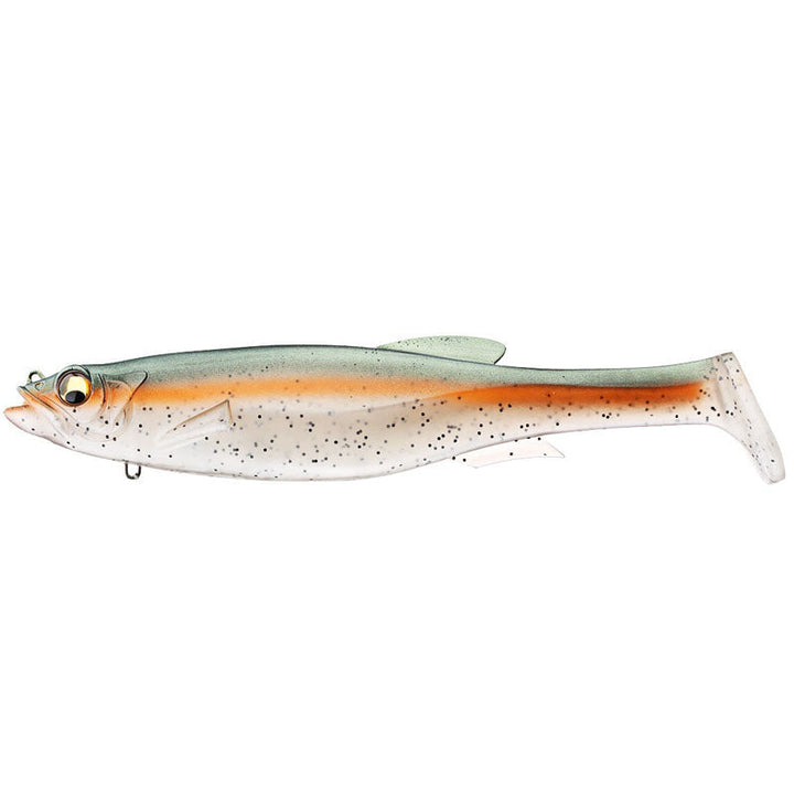 Megabass 8" Magdraft Swimbaits - Baby Bass-Biwako Shad-Brownie-Chartreuse Back-MB Gizzard-MB Shad-Nude Rainbow-Rainbow-Stealth Rainbow - Carolina Fishing Tackle LLC