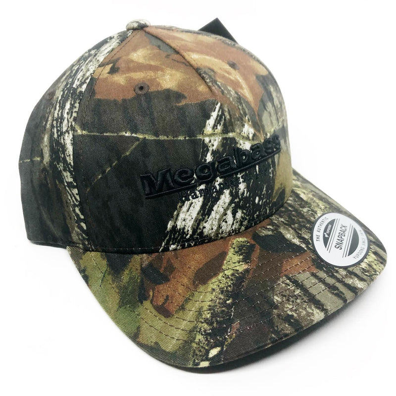 Megabass Classic Camo Mossy Black Hat - Default Title - Carolina Fishing Tackle LLC
