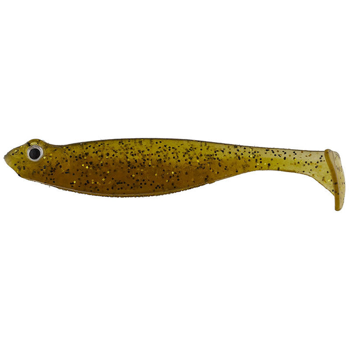 Megabass Hazedong Shad 4.2” Swimbait 5pk - Green Pumpkin Chart - Carolina Fishing Tackle LLC