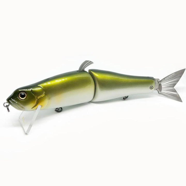 Megabass IT-Jack Wooden Swimbait - Kisyu Ayu-Sunset Shiner-Teasing bass - Carolina Fishing Tackle LLC