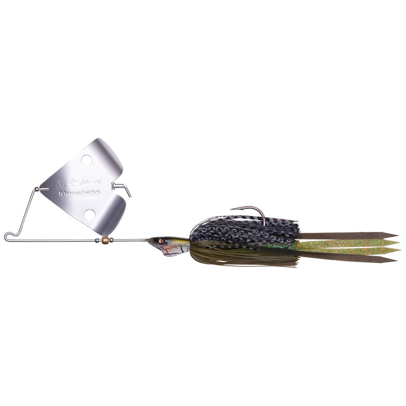 Megabass JAMAICA BOA 1/2 oz Buzzbaits - Blue Gill-Full Chartreuse - Carolina Fishing Tackle LLC
