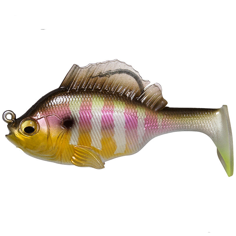 Megabass Lures 3.2" Sleeper Gill 3/4oz Swimbaits - Black Gill-Cichlid-Gill-Glitter Noike Gill-MB Gizzard-Wild Gill-Perch-Pumpkin Seed-Secret Gill-Sunshine Gill OB - Carolina Fishing Tackle LLC