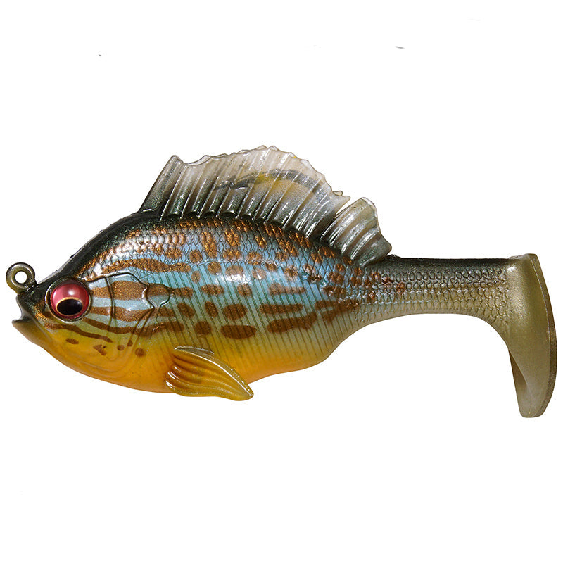 Megabass Lures 3.2" Sleeper Gill 3/4oz Swimbaits - Black Gill-Cichlid-Gill-Glitter Noike Gill-MB Gizzard-Wild Gill-Perch-Pumpkin Seed-Secret Gill-Sunshine Gill OB - Carolina Fishing Tackle LLC