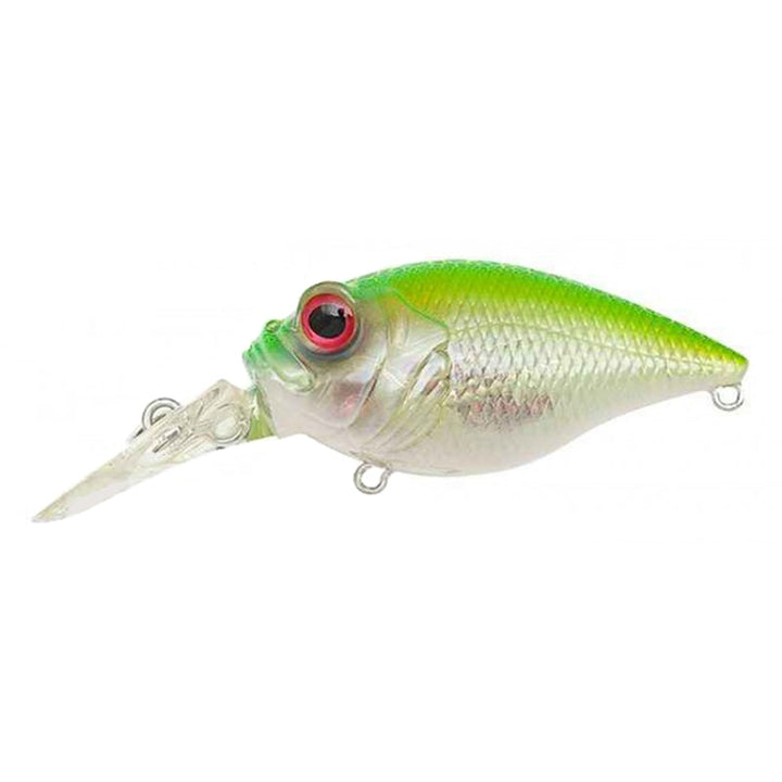 Megabass OG MR-X Griffon Crankbait - M KBG-M Golden-Lime-Crack-Lime-Chart 2 - Carolina Fishing Tackle LLC