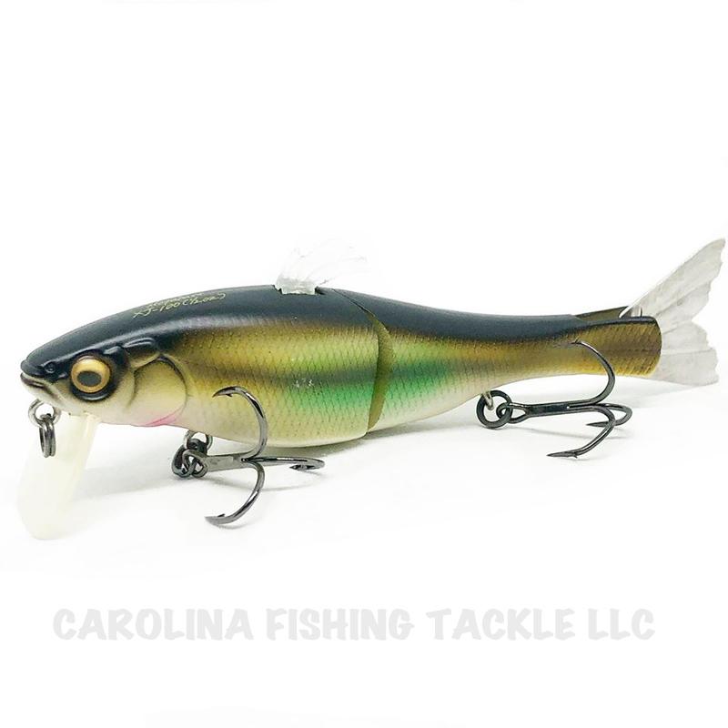 Megabass OG XJ-100 Swimbait - Mat-Honmoroko-PM Chart-Back OB - Carolina Fishing Tackle LLC