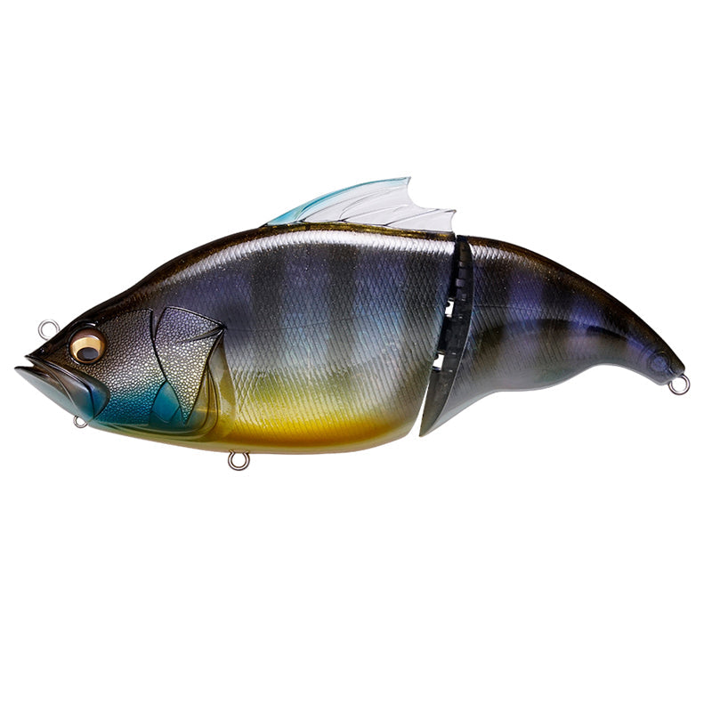 Megabass Vatalion 190SF Swimbait - GG Bass-PM Gengoro Buna-GP See Through Chart Gill-Mat Tiger-GP Pro Perch-GP Redfin Perch - Carolina Fishing Tackle LLC
