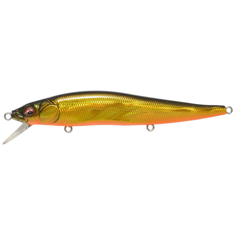 Megabass Vision 110 Jerkbaits - GG Perch OB-GG IL Tennessee Shad-GP Pro Blue-Mat Deadly Black-M Western Clown-HT Kossori Shad-Gill-ITO Natural-Table Rock SP-Perch - Carolina Fishing Tackle LLC