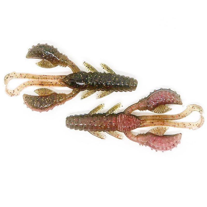 NOIKE 2.8” Mighty Mama 7pk - #102-#103 Dark Red-#117 Muddy Grape-#119-#122 Madam Craw-#130 Green Pumpkin/Blossom-#131 Green Pumpkin/Chartreuse-#136 Cinnamon Blue Black-#139 Moto Oil Gold - Carolina Fishing Tackle LLC