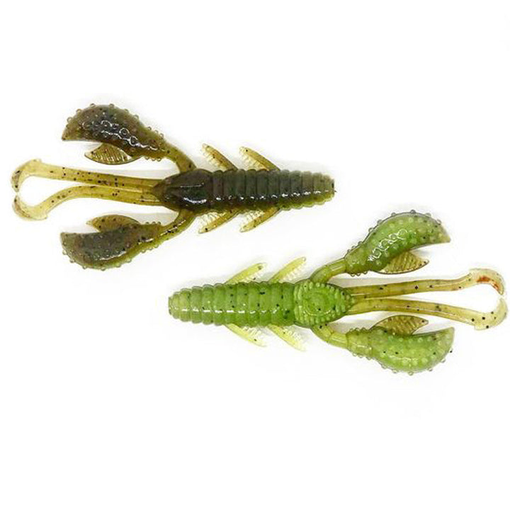 NOIKE 2.8” Mighty Mama 7pk - #102-#103 Dark Red-#117 Muddy Grape-#119-#122 Madam Craw-#130 Green Pumpkin/Blossom-#131 Green Pumpkin/Chartreuse-#136 Cinnamon Blue Black-#139 Moto Oil Gold - Carolina Fishing Tackle LLC