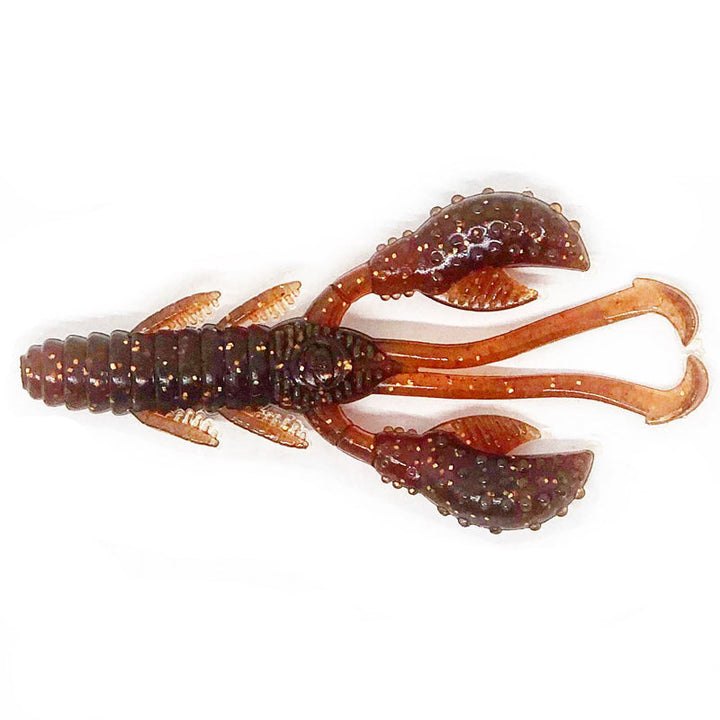 NOIKE 2.8” Mighty Mama 7pk - #102-#103 Dark Red-#117 Muddy Grape-#119-#122 Madam Craw-#130 Green Pumpkin/Blossom-#131 Green Pumpkin/Chartreuse-#136 Cinnamon Blue Black-#139 Moto Oil Gold - Carolina Fishing Tackle LLC