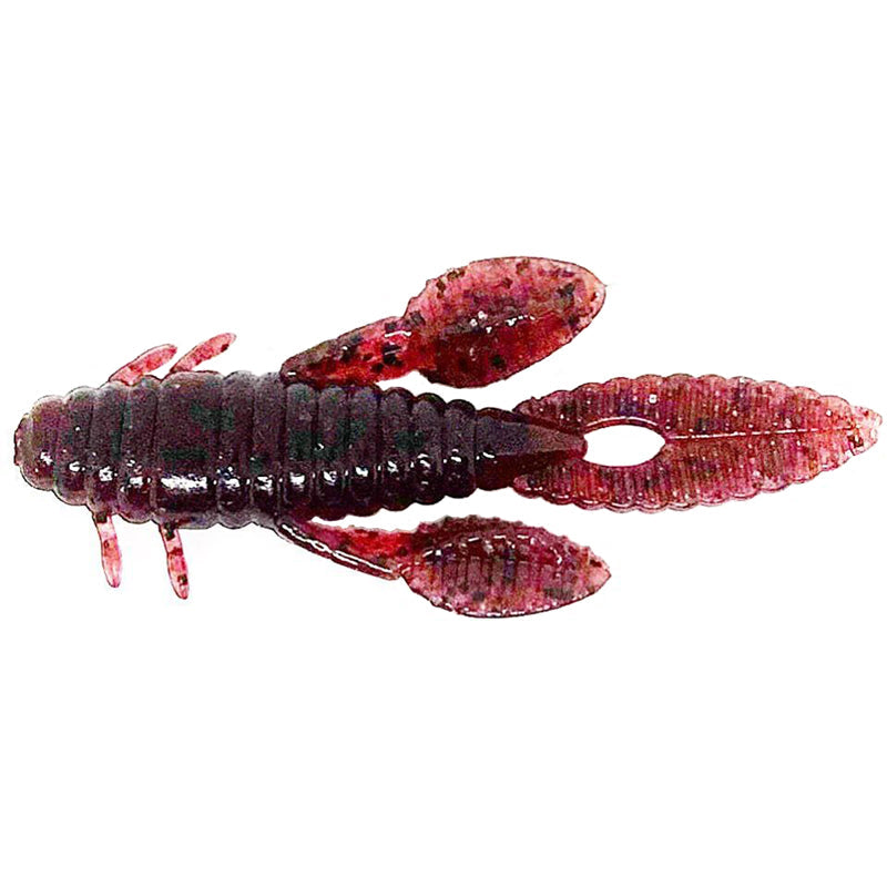 NOIKE 2" Yabby Soft Creature Bait 8pk - #25-#34 Cinnamon Blue-#44 Chartreuse-#103 Dark Red-#109 Ebimiso-#117 Muddy Grape-#139 Motor Oil Gold - Carolina Fishing Tackle LLC