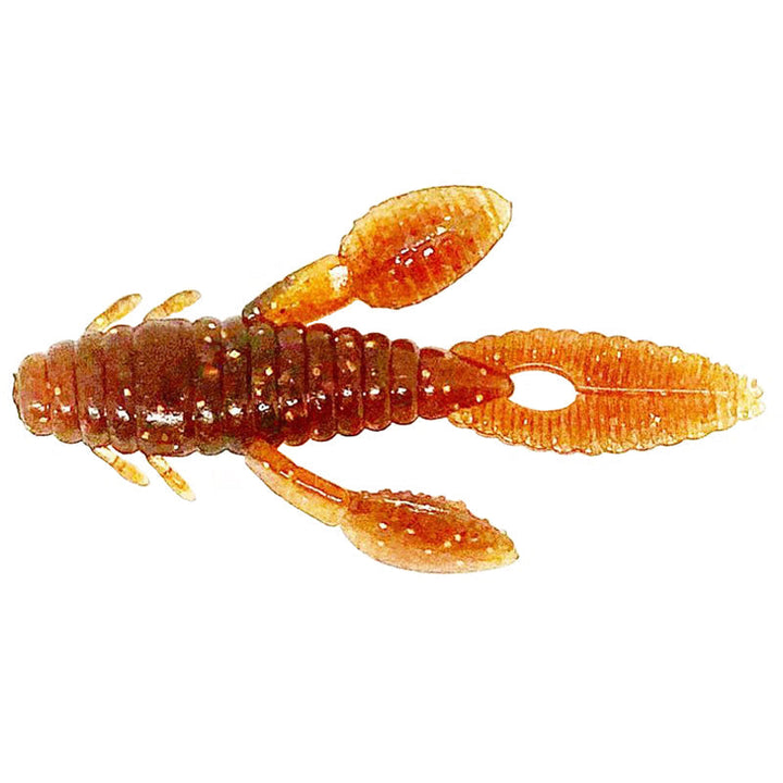 NOIKE 2" Yabby Soft Creature Bait 8pk - #25-#34 Cinnamon Blue-#44 Chartreuse-#103 Dark Red-#109 Ebimiso-#117 Muddy Grape-#139 Motor Oil Gold - Carolina Fishing Tackle LLC