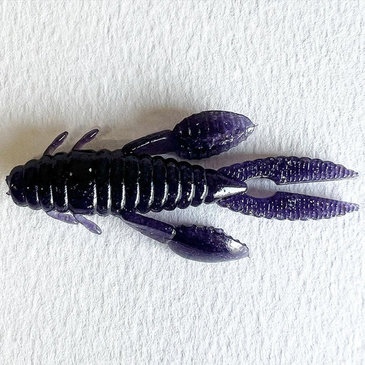 NOIKE 2" Yabby Soft Creature Bait 8pk - #25-#34 Cinnamon Blue-#44 Chartreuse-#103 Dark Red-#109 Ebimiso-#117 Muddy Grape-#139 Motor Oil Gold - Carolina Fishing Tackle LLC