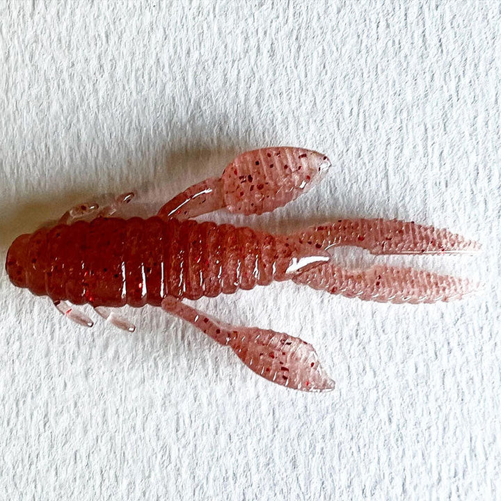 NOIKE 2" Yabby Soft Creature Bait 8pk - #25-#34 Cinnamon Blue-#44 Chartreuse-#103 Dark Red-#109 Ebimiso-#117 Muddy Grape-#139 Motor Oil Gold - Carolina Fishing Tackle LLC