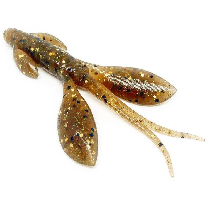 NOIKE 3” Donkey Boo 7pk - #24 Black Blue-#34 Cinnamon Blue-#36 Blue Shrimp-#44 Chartreuse-#102 Green Pumpkin Red-#103 Dark Red-#117 Muddy Grape-#118 Mossy Pumpkin-#124 Tenaga Purple-#139 Motor Oil/Gold - Carolina Fishing Tackle LLC