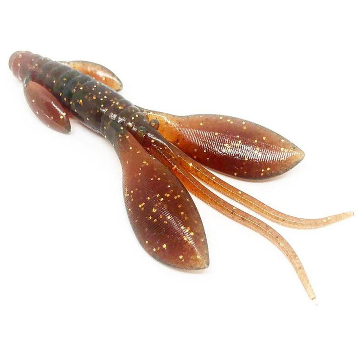 NOIKE 3” Donkey Boo 7pk - #24 Black Blue-#34 Cinnamon Blue-#36 Blue Shrimp-#44 Chartreuse-#102 Green Pumpkin Red-#103 Dark Red-#117 Muddy Grape-#118 Mossy Pumpkin-#124 Tenaga Purple-#139 Motor Oil/Gold - Carolina Fishing Tackle LLC