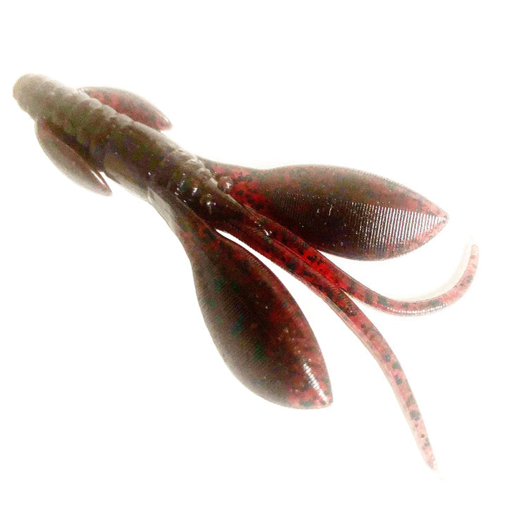 NOIKE 3” Donkey Boo 7pk - #24 Black Blue-#34 Cinnamon Blue-#36 Blue Shrimp-#44 Chartreuse-#102 Green Pumpkin Red-#103 Dark Red-#117 Muddy Grape-#118 Mossy Pumpkin-#124 Tenaga Purple-#139 Motor Oil/Gold - Carolina Fishing Tackle LLC